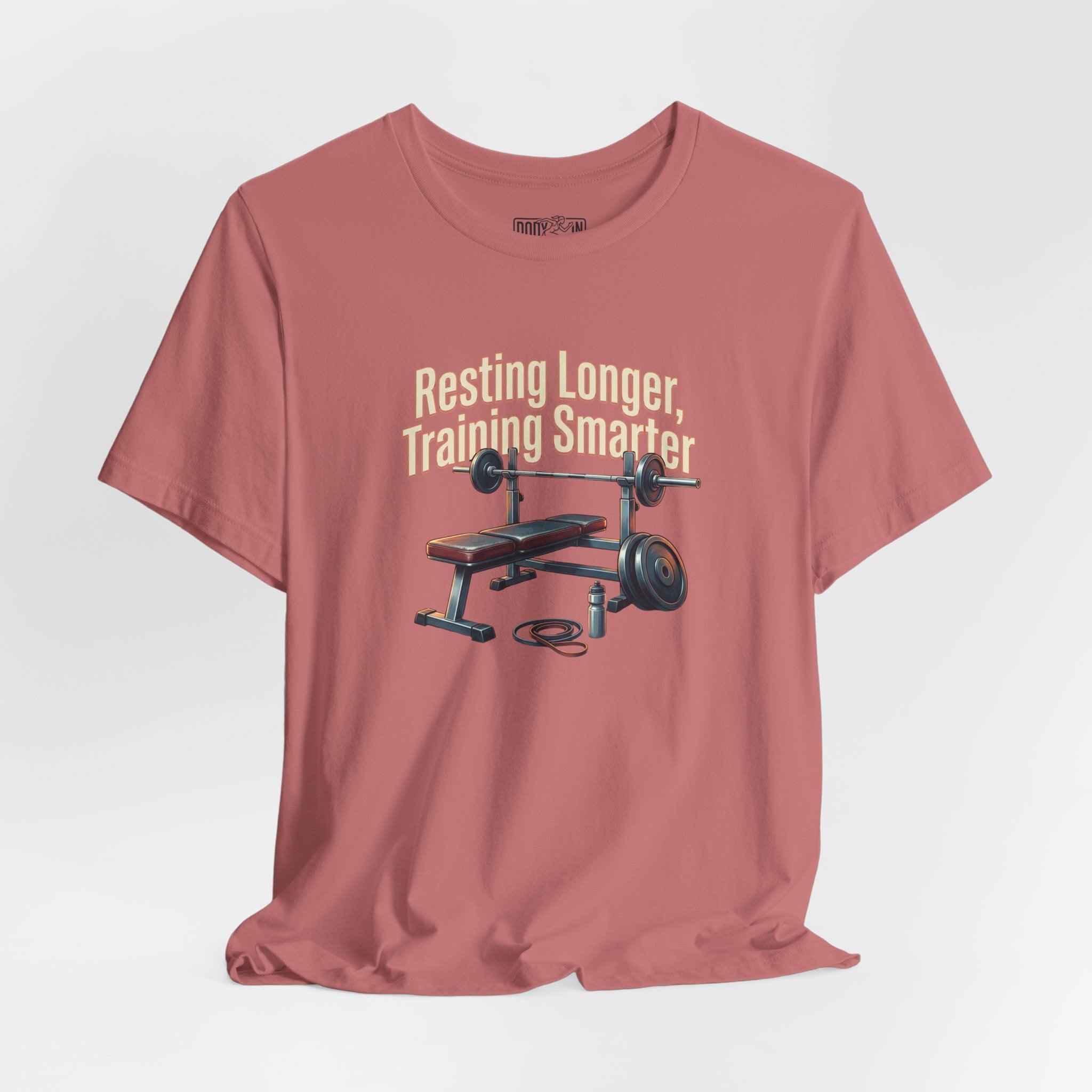 Resting Longer Training Smarter T-Shirt | Fitness Motivation Tee