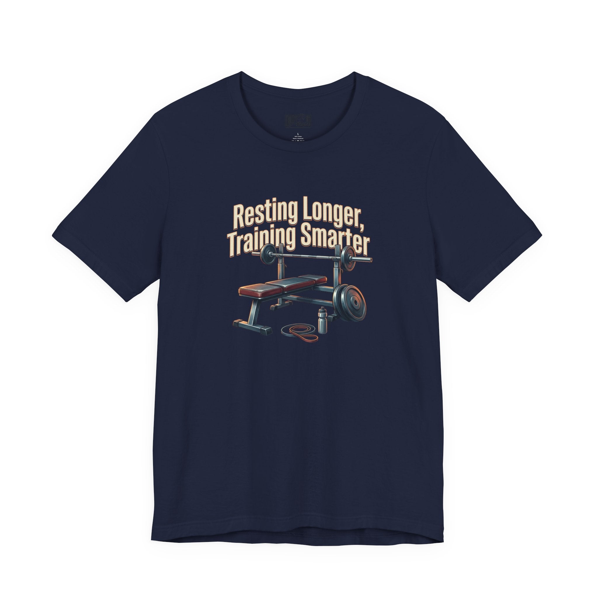 Resting Longer Training Smarter T-Shirt | Fitness Motivation Tee