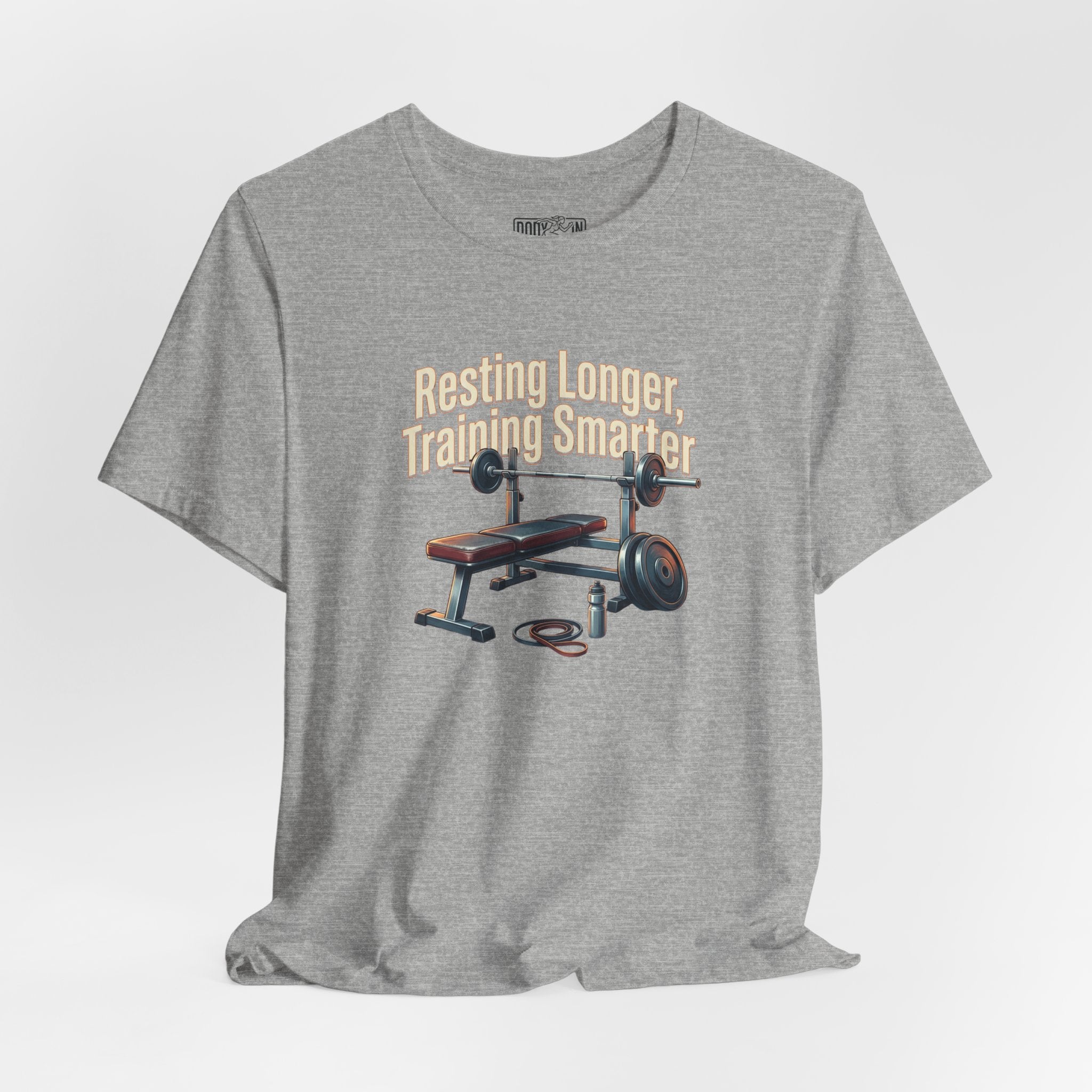 Resting Longer Training Smarter T-Shirt | Fitness Motivation Tee