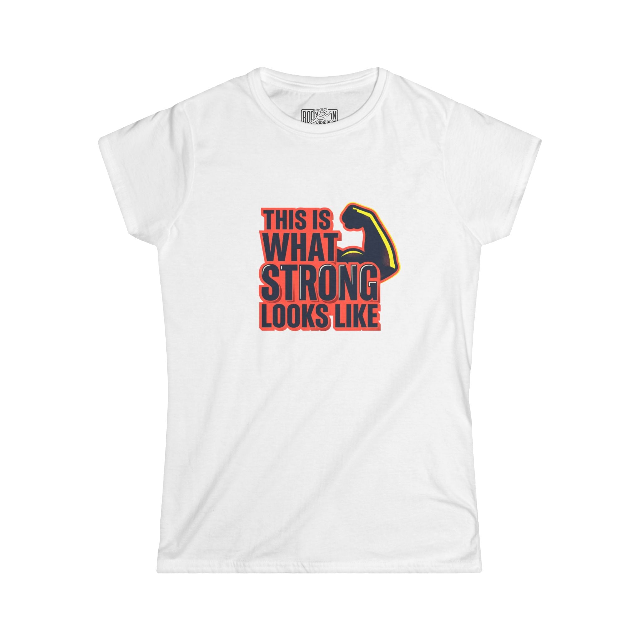 This Is What Strong Looks Like Tee | Empowerment Graphic Shirt