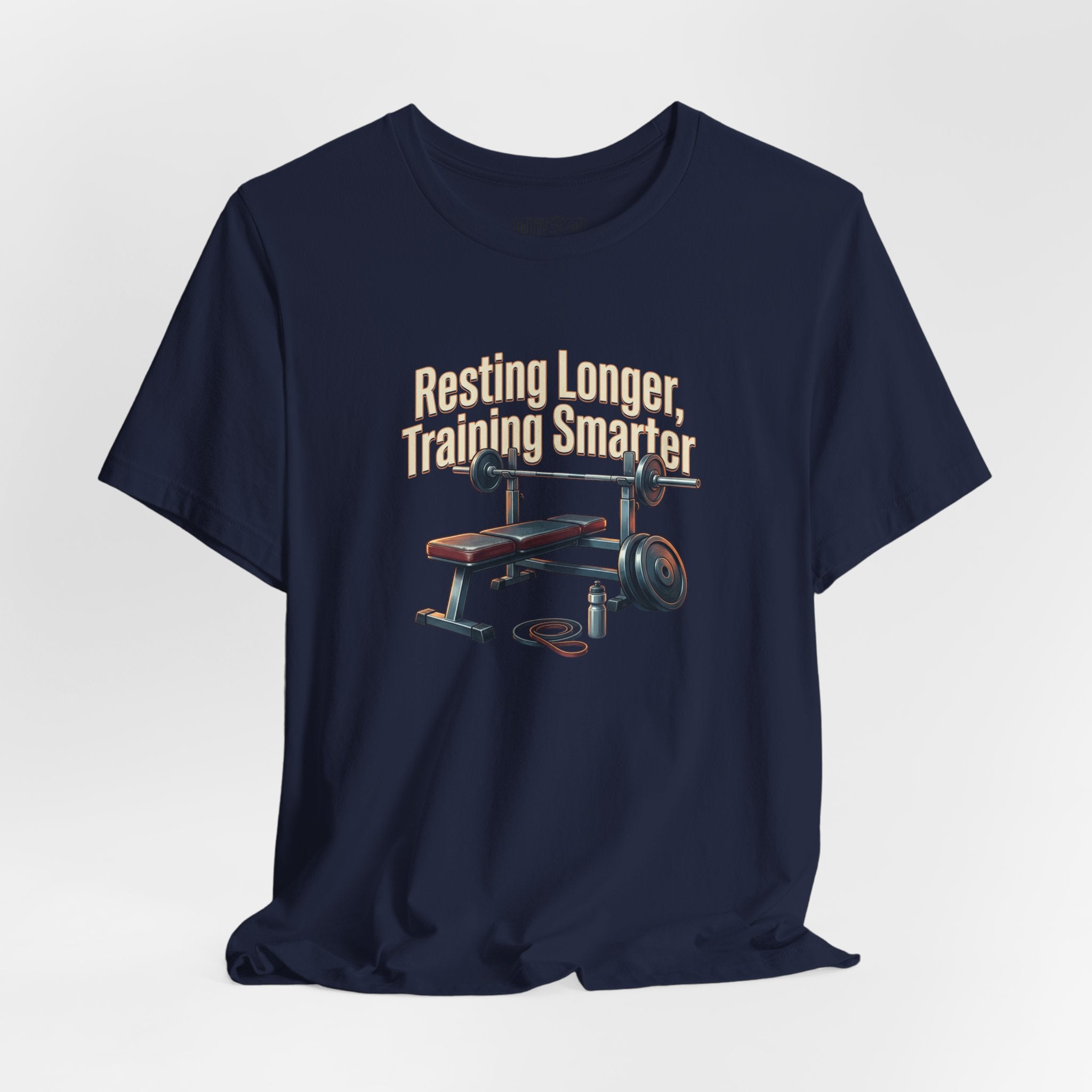 Resting Longer Training Smarter T-Shirt | Fitness Motivation Tee