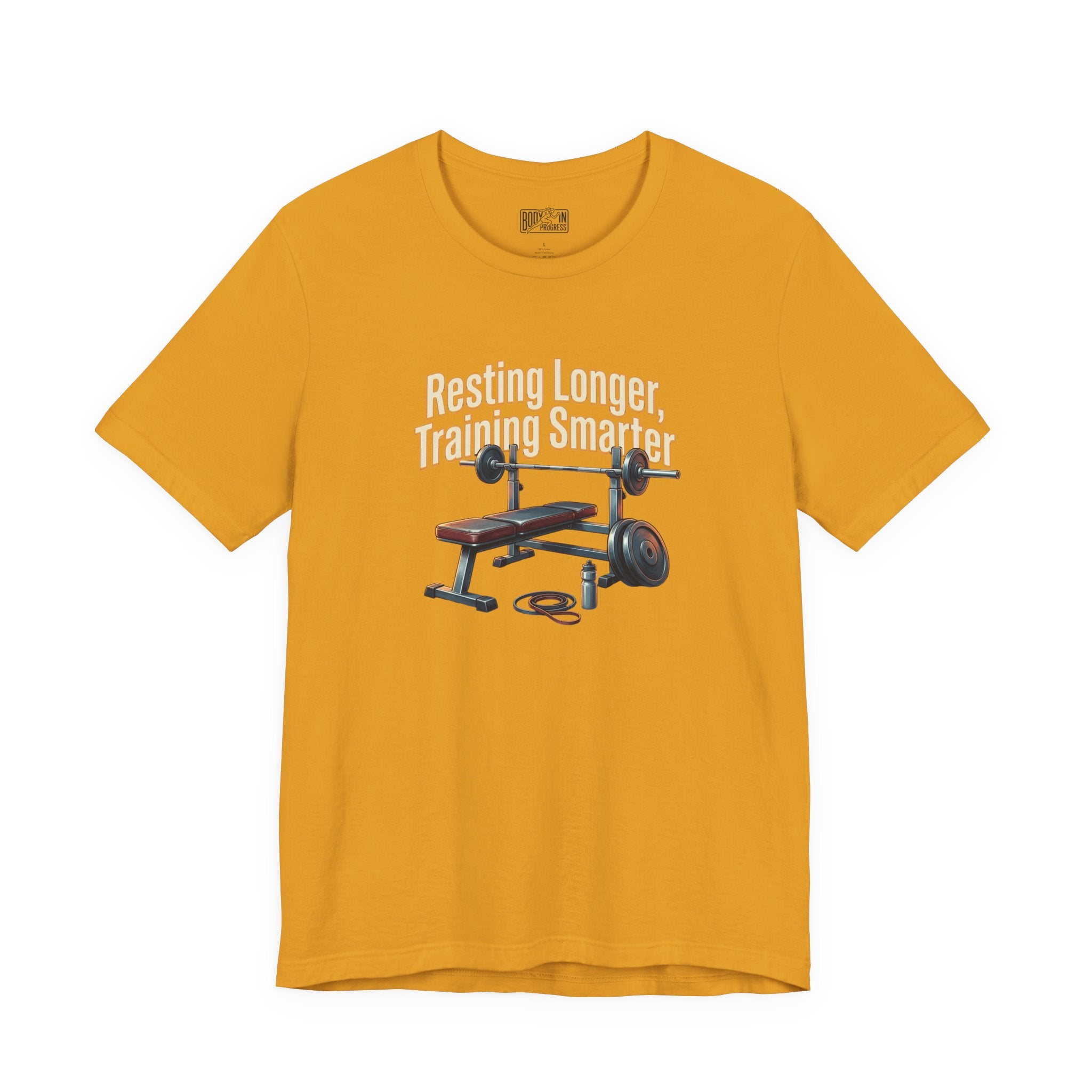 Resting Longer Training Smarter T-Shirt | Fitness Motivation Tee
