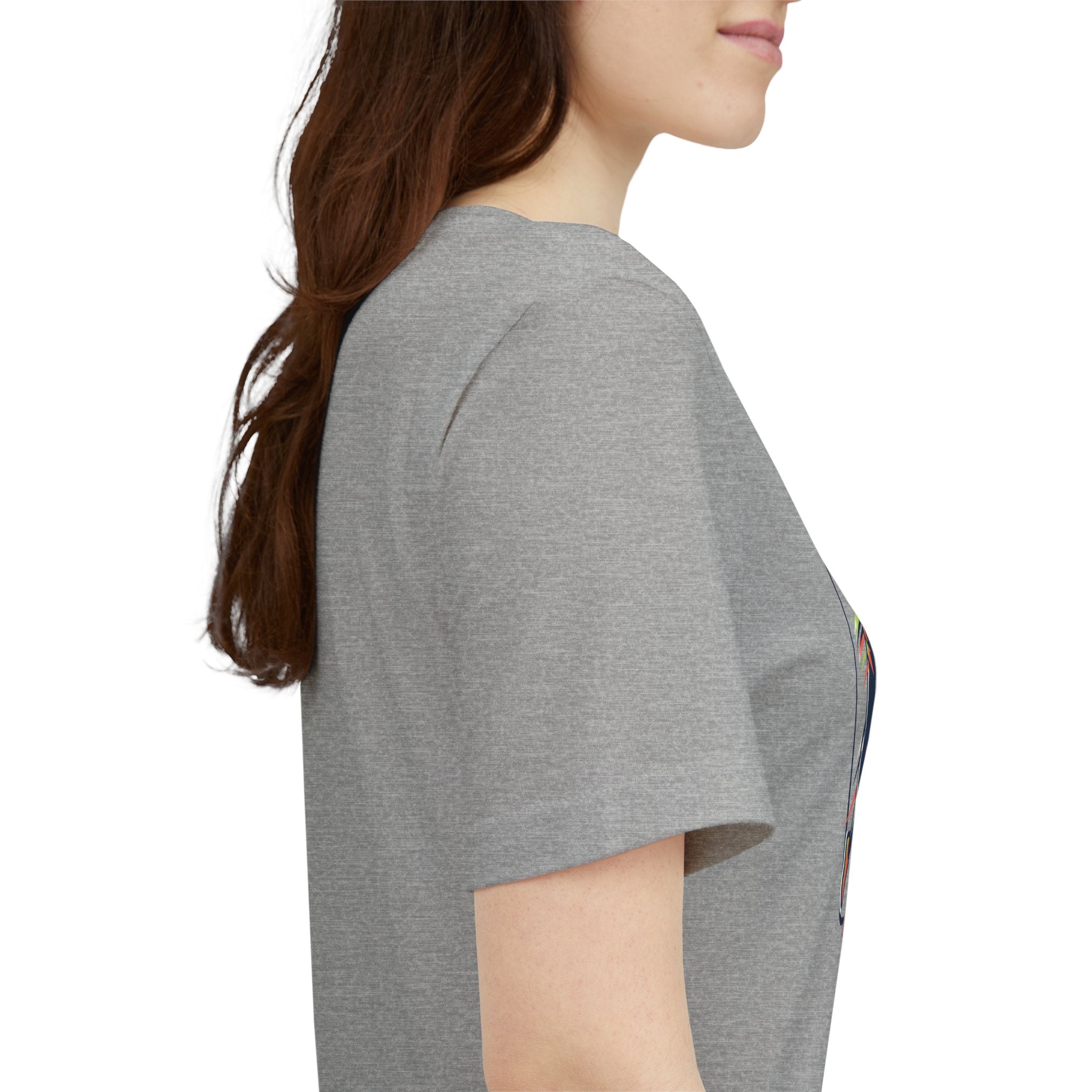 Just Keep Moving Running Graphic Tee | Motivational Fitness Shirt