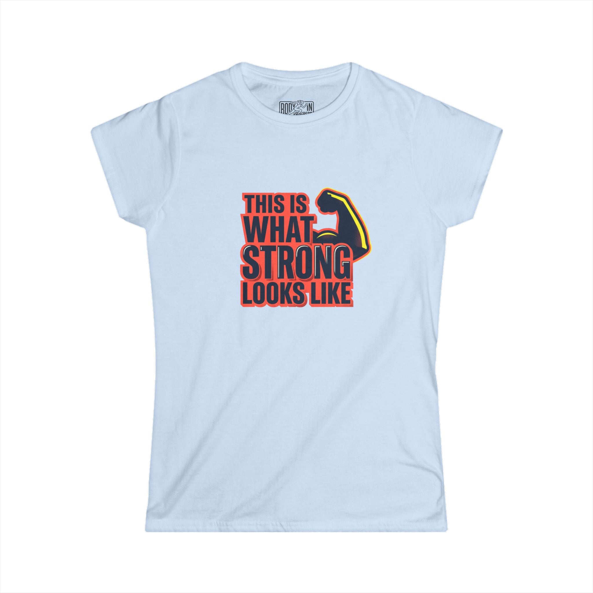 This Is What Strong Looks Like Tee | Empowerment Graphic Shirt