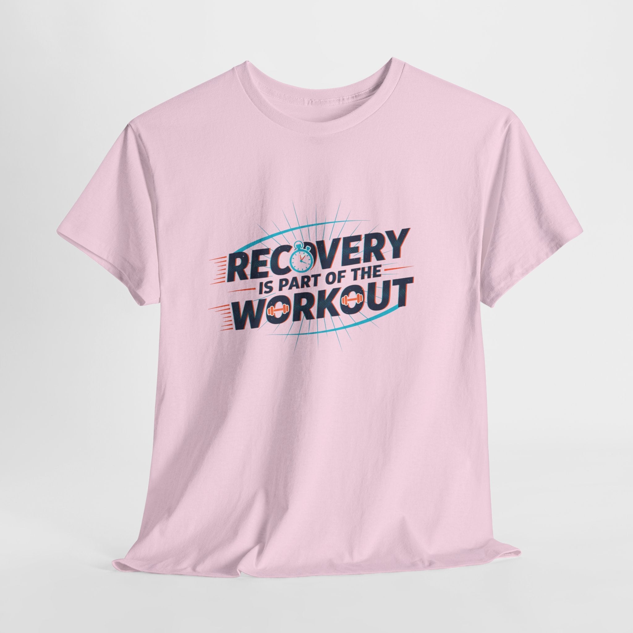 Recovery Is Part Of The Workout T-Shirt | Fitness Motivation Tee